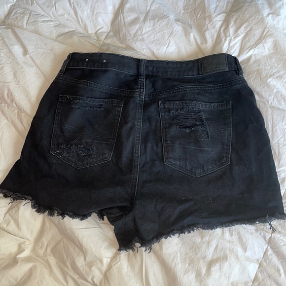 american eagle black jean shorts! - Picture 3 of 3